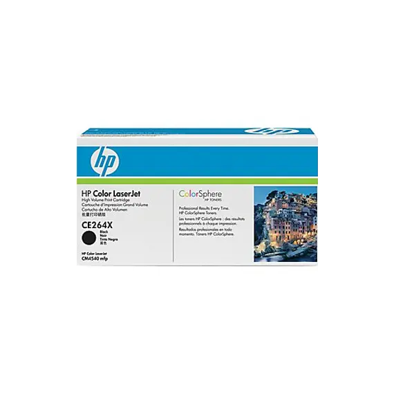 Toner HP 646X Preto CE264X 17000 Pág.