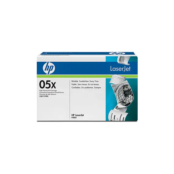 Toner HP 05X Preto CE505X 6500 Pág.