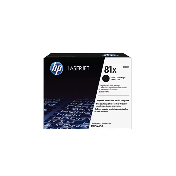 Toner HP 81X Preto CF281X 25000 Pág.