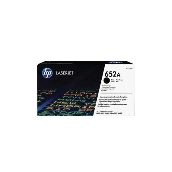 Toner HP 652A Preto CF320A 11500 Pág.