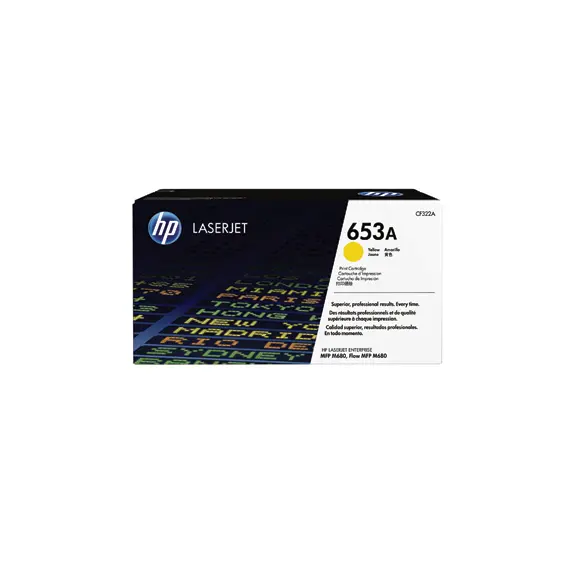 Toner HP 653A Amarelo CF322A 16500 Pág.