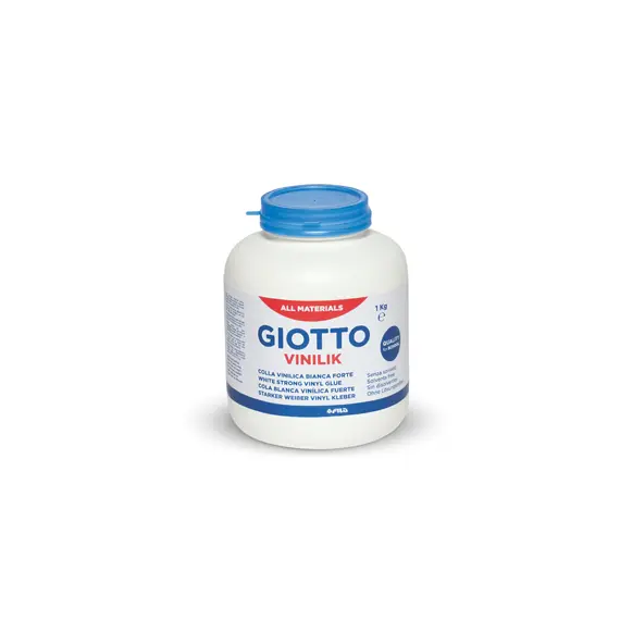 Cola Branca Vinílica Giotto Boião 1kg - Marca 43 | Loja online bluepixel.pt