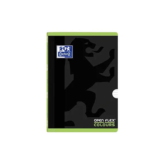 Caderno Agrafado A4 Colours Openflex Verde 48 Folhas - Material Escolar de Qualidade