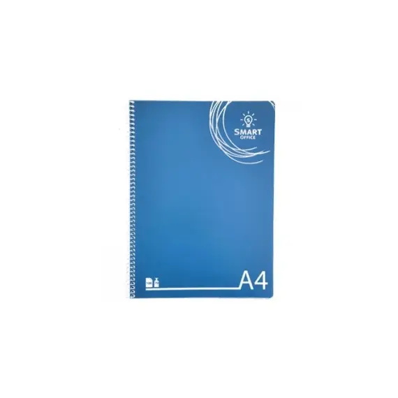 Caderno Espiral A4 Quadriculado 425 Smart Office - Capa em PP | Loja BluePixel