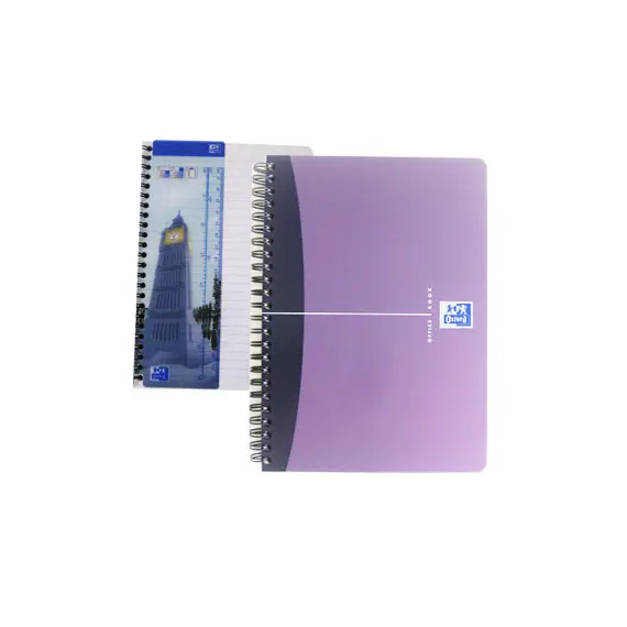 Caderno Espiral A5 Pautado 90 Folhas Marca 341 Oxford Office Book | Loja BluePixel
