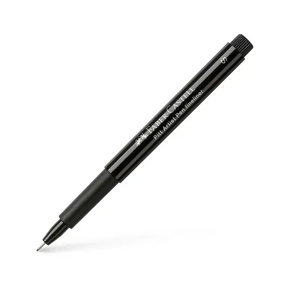 Marcador Artístico Pitt 199 Faber-Castell Preto S 1un