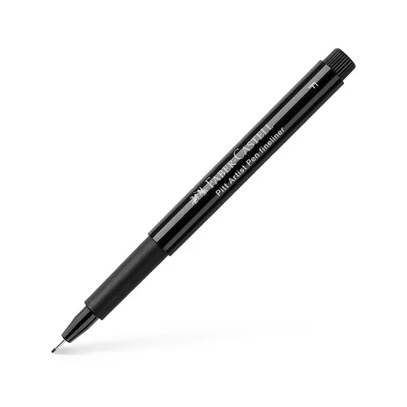 Marcador Artístico Pitt 199 Faber-Castell Preto F 1un