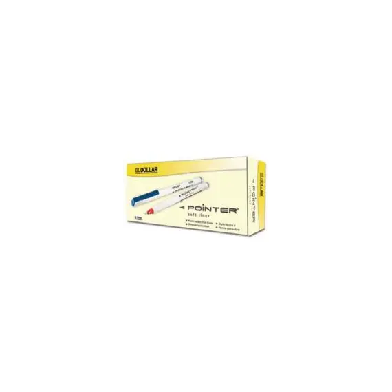 Marcador Fino Pointer FLPT 0,3mm Verde 10un