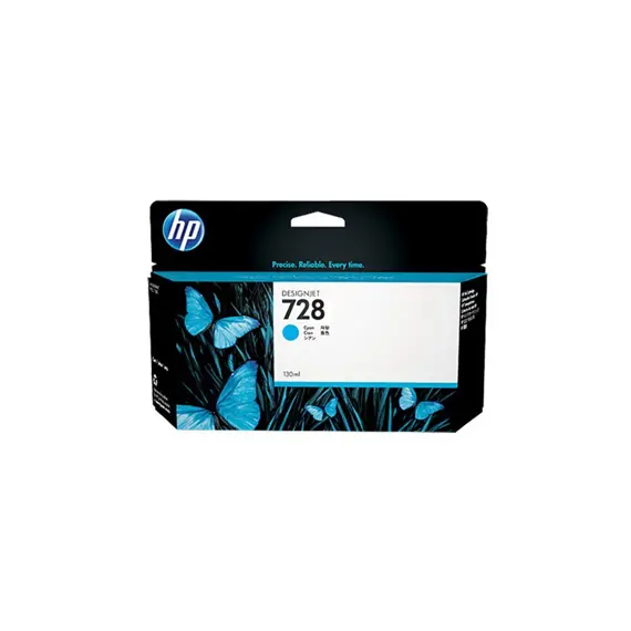 Tinteiro HP 728 Azul F9J67A 130ml