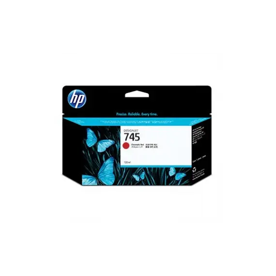 Tinteiro HP 745 Vermelho F9K00A 130ml