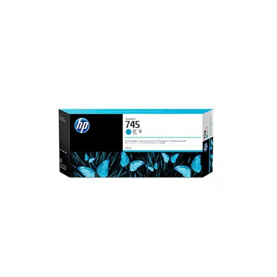 Tinteiro HP 745 Azul F9K03A 300ml