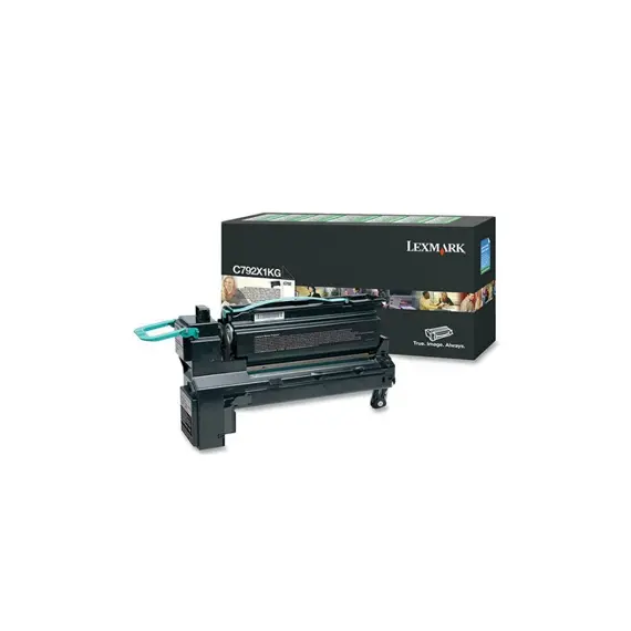 Toner LEXMARK Retorno Preto C792X1KG 20000 Pág.