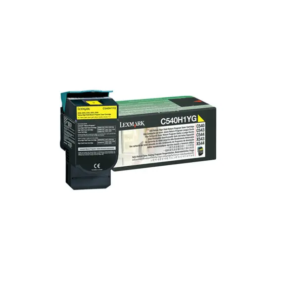 Toner LEXMARK Retorno Amarelo C540H1YG 2000 Pág.