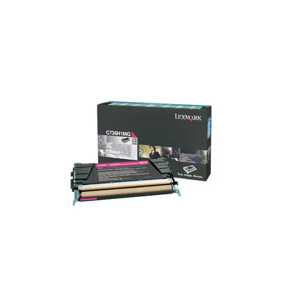 Toner LEXMARK Retorno Magenta C736H1MG 10000 Pág.