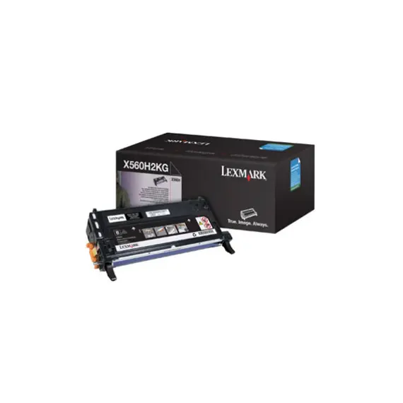 Toner LEXMARK Preto X560H2KG 10000 Pág.