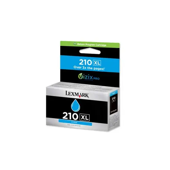 Tinteiro LEXMARK Retorno 210XL Azul 14L0175E 1600 Pág.