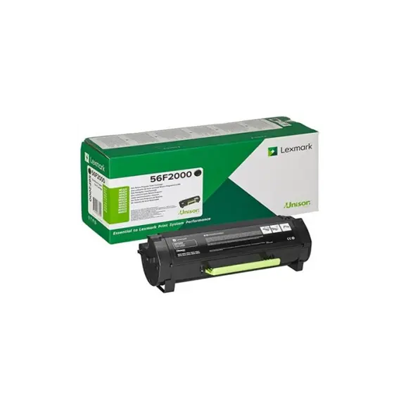 Toner LEXMARK Retorno Preto 56F2000 6000 Pág.