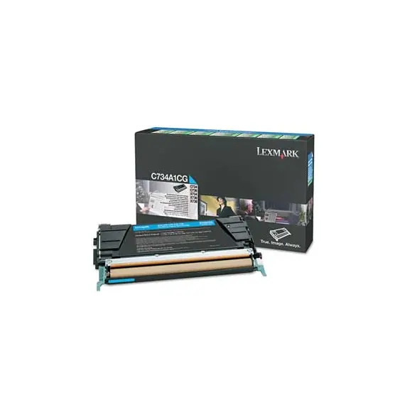 Toner LEXMARK Retorno X746 Azul X746A1CG 7000 Pág.