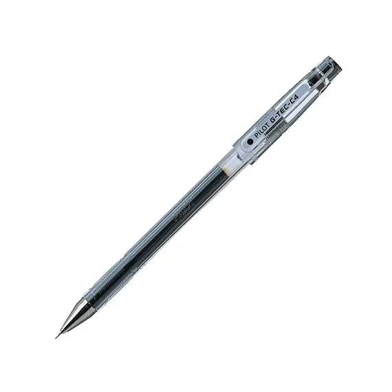 Esferográfica Gel Pilot G-TEC-C4 Preto 0,4mm - Marca 361 | Loja BluePixel