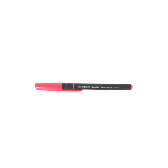 Marcador Fluorescente Paper Mate Flex Grip Rosa 1un - Alta Visibilidade e Conforto