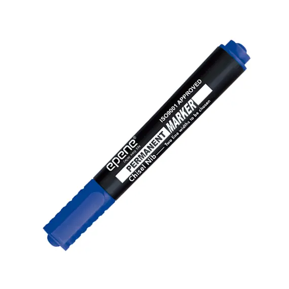 Marcador Permanente Grosso Epene EP11-2002 2mm Azul 1un