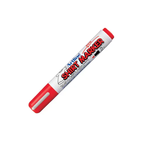Marcador de Tecidos Artline EKT Shirt Marker 2mm Vermelho | Loja BluePixel.pt