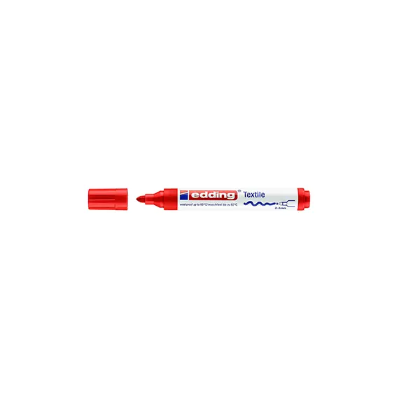 Marcador Tecidos Edding 4500 2-3mm Vermelho 1un