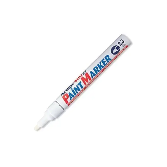 Marcador Permanente Grosso Artline Opaco 2,3mm Branco 1un