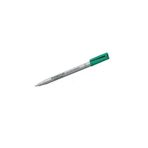 Marcador Fino Staedtler Lumocolor 316-5 0,6mm Verde 1un
