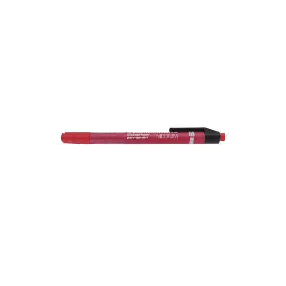 Marcador Permanente Médio Stabilo OHpen 76/40 Vermelho 1un