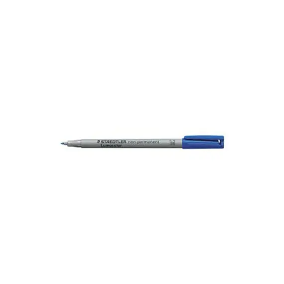 Marcador Médio Staedtler Lumocolor 315-3 1mm Azul 1un