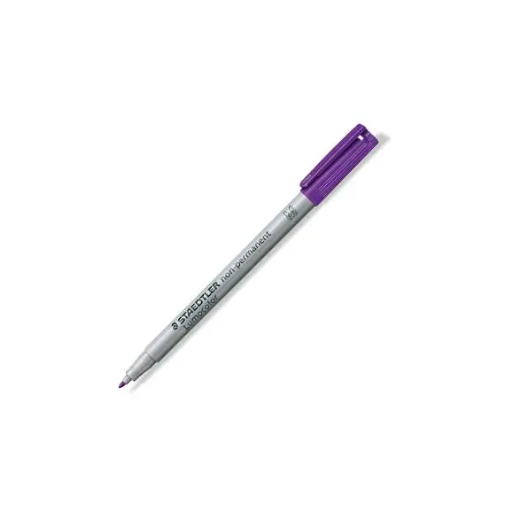 Marcador Médio Staedtler Lumocolor 315-6 1mm Violeta 1un
