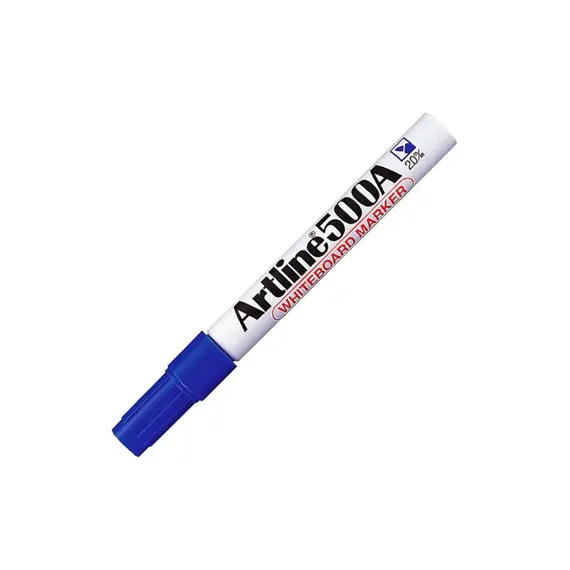 Marcador Quadros Brancos Artline 500A 2mm Azul 12un