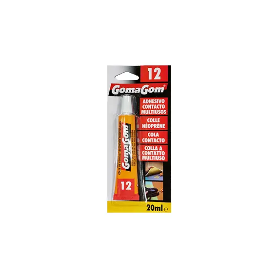 Cola Contacto GomaGom Multiusos 20ml Blister 1un