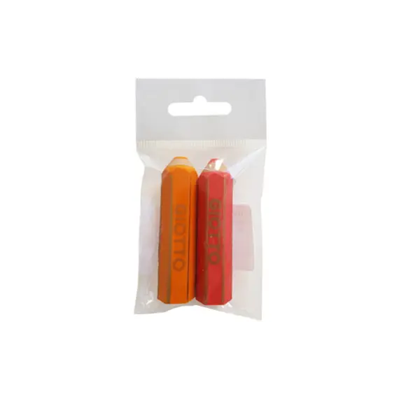 Borracha Happy Gomma Giotto Sortido Clássicas Blister 2un