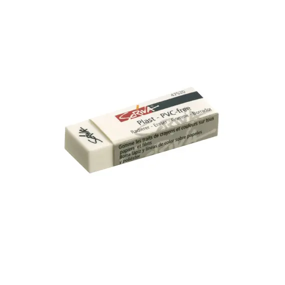 Borracha Branca 62x21x11,5 Scriva (Sem PVC)