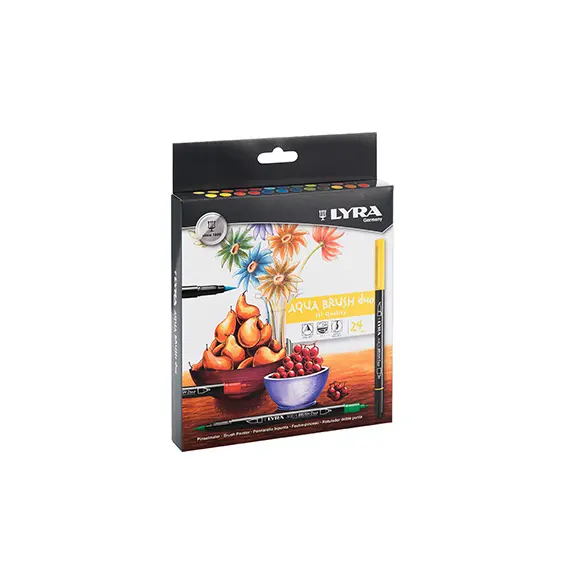 Marcador Lyra Aqua Brush Duo 294 com Duas Pontas - Ideal para Arte e Desenho | BluePixel.pt