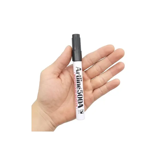 Marcador de Quadros Brancos Artline 500A 2mm Preto - Pack de 12 | bluepixel.pt