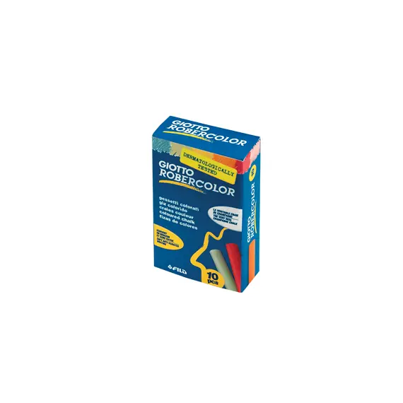 Giz Cores Sortidas Giotto Robercolor Cx 10un