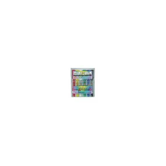 Marcador Grosso Any-Color 6 Cores Pvc Set