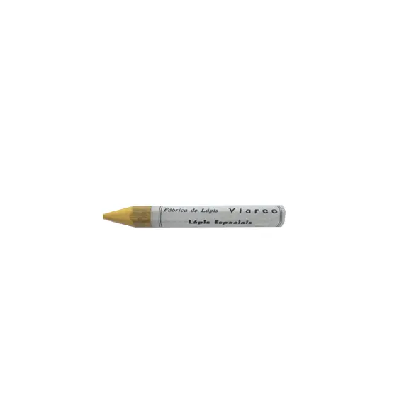 Lápis Dermatográfico Pastel Viarco 801 Amarelo 1un