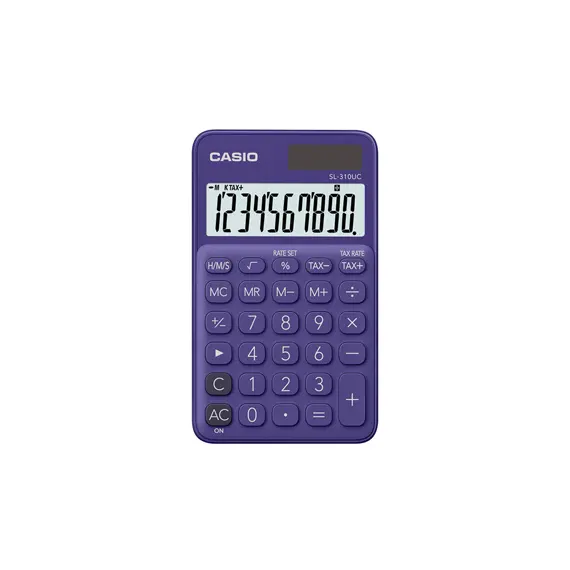 Calculadora de Bolso Casio SL310UCPL Roxo 10 Digitos