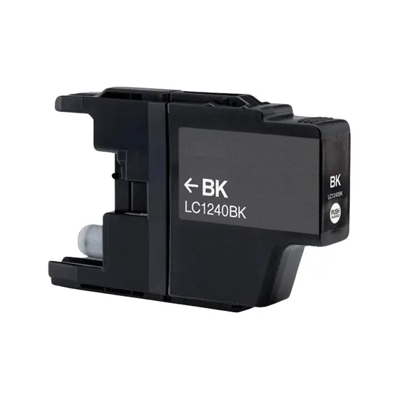 Tinteiro Compatível Brother LC1240BK Preto 600 Pág.