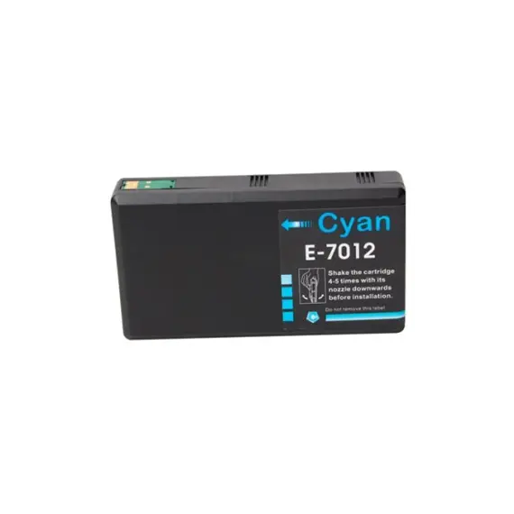 Tinteiro Compatível Epson T7012 Azul C13T70124010 34,2ml