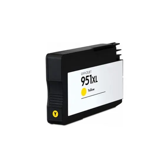 Tinteiro Compatível HP 951XL Amarelo CN048A 30ml
