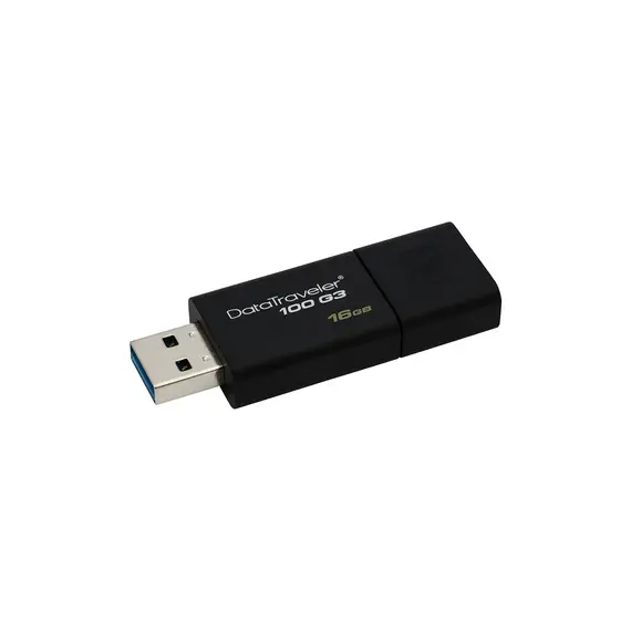 Pen Drive 16GB USB-A 3.0 DataTraveler 100 G3 Preto