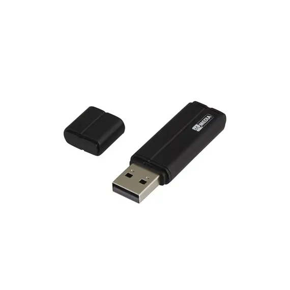 Pen Drive 16GB USB-A 2.0 MYMEDIA Preto