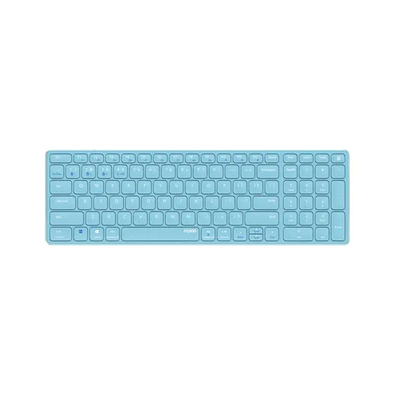 Teclado Wireless E9700M Ultra-Slim Azul
