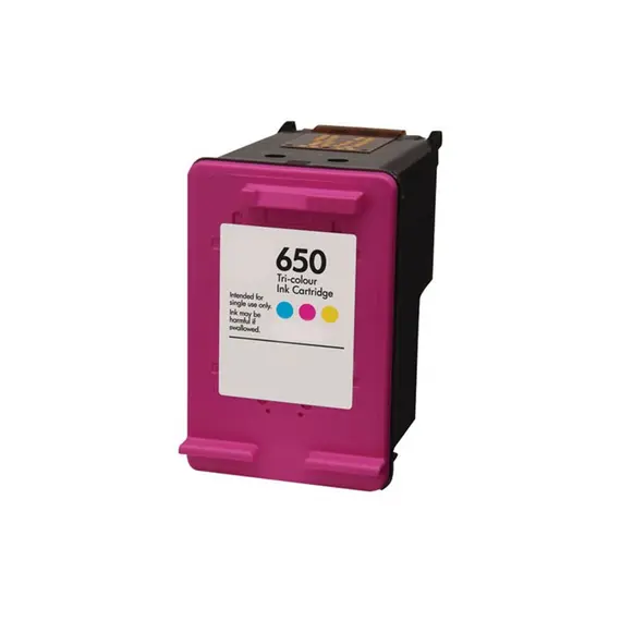Tinteiro  Remanuf. HP 650 Cor CZ102AE 14,2ml 560 Pág.