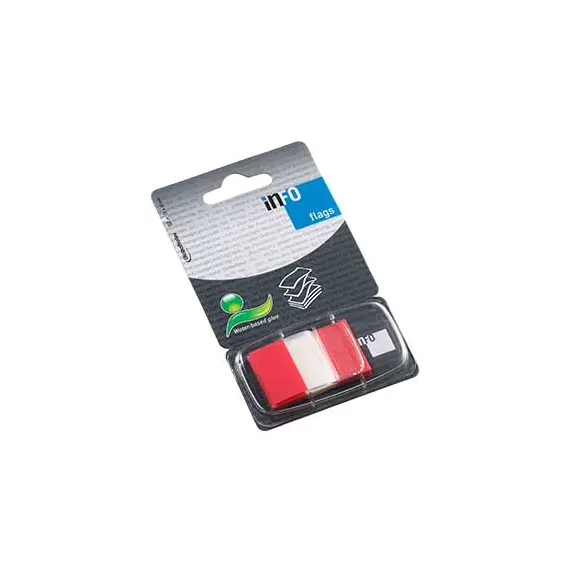 Separadores Adesivos Vermelhos 25x43mm - Marca 256 | Loja BluePixel